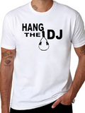 Hang The DJ Black Graphic T-Shirt