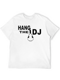 Hang The DJ Black Graphic T-Shirt