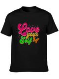 Love Yourself Graphic Tee - Black T-Shirt