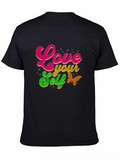 Love Yourself Graphic Tee - Black T-Shirt
