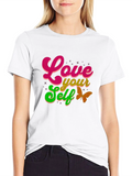 Love Yourself Graphic Tee - Black T-Shirt