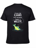 Funny Fishing T-Shirt: Walleye Humor
