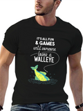 Funny Fishing T-Shirt: Walleye Humor