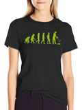 Evolution of Gardener Humor T-Shirt