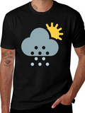 Cloud and Sun Graphic T-Shirt