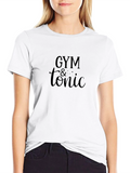 Gym & Tonic Black Graphic Tee