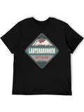 Lauterbrunnen Switzerland Black Graphic Tee