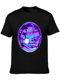 Purple Paradise Graphic T-Shirt