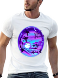 Purple Paradise Graphic T-Shirt