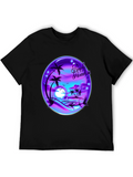 Purple Paradise Graphic T-Shirt