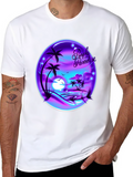 Purple Paradise Graphic T-Shirt