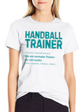 Handball Trainer Definition T-Shirt - Cool Coach Tee