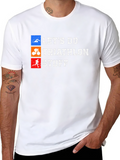 Triathlon T-Shirt: Lets Do Triathlon Stuff Graphic Tee