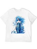 Mermaid Graphic T-Shirt - Unique Artistic Design