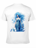 Mermaid Graphic T-Shirt - Unique Artistic Design