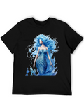 Mermaid Graphic T-Shirt - Unique Artistic Design