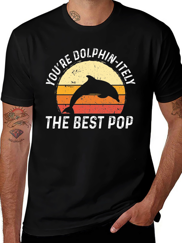 Dolphin-itely Best Pop T-Shirt