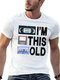 Im This Old T-Shirt Retro Media Design