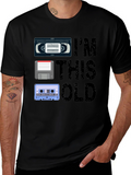 Im This Old T-Shirt Retro Media Design