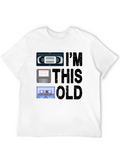 Im This Old T-Shirt Retro Media Design
