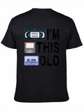 Im This Old T-Shirt Retro Media Design