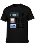 Im This Old T-Shirt Retro Media Design