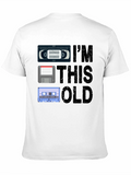 Im This Old T-Shirt Retro Media Design