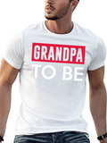 Grandpa To Be Graphic T-Shirt