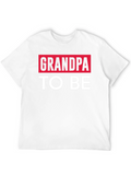 Grandpa To Be Graphic T-Shirt