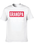 Grandpa To Be Graphic T-Shirt