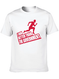 Funny Running T-Shirt: I Run Better Than The Government