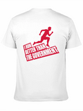 Funny Running T-Shirt: I Run Better Than The Government