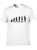 Evolution of Tennis Black T-Shirt