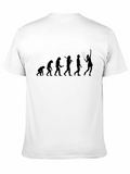 Evolution of Tennis Black T-Shirt