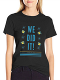We Did It Class of 2021 Graduation T-Shirt