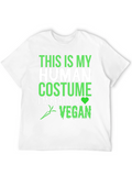 Vegan Human Costume Graphic T-Shirt