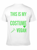 Vegan Human Costume Graphic T-Shirt
