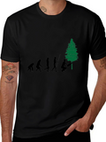 Evolution Tree Cutter T-Shirt