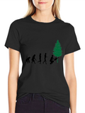 Evolution Tree Cutter T-Shirt