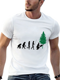 Evolution Tree Cutter T-Shirt