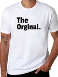 The Orginal. Black Graphic Tee Shirt
