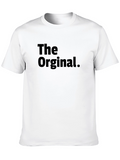 The Orginal. Black Graphic Tee Shirt