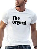 The Orginal. Black Graphic Tee Shirt