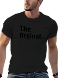 The Orginal. Black Graphic Tee Shirt