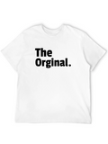 The Orginal. Black Graphic Tee Shirt