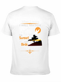 Retirement Sunset & Birds T-Shirt