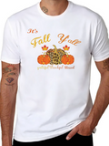 Its Fall Yall Pumpkin T-Shirt