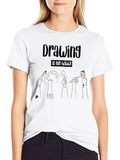 Drawing Hobby T-Shirt - Artistic Expression Tee