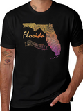 Florida Sunshine State Graphic T-Shirt