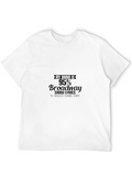 Broadway Lyrics Graphic T-Shirt - Black